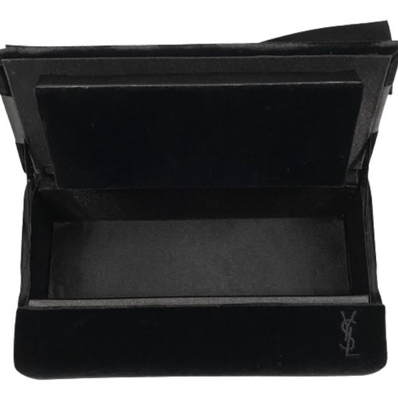 YSL Black Velvet Clutch With Bow, SKU 000353-12 - Picture 5 of 6